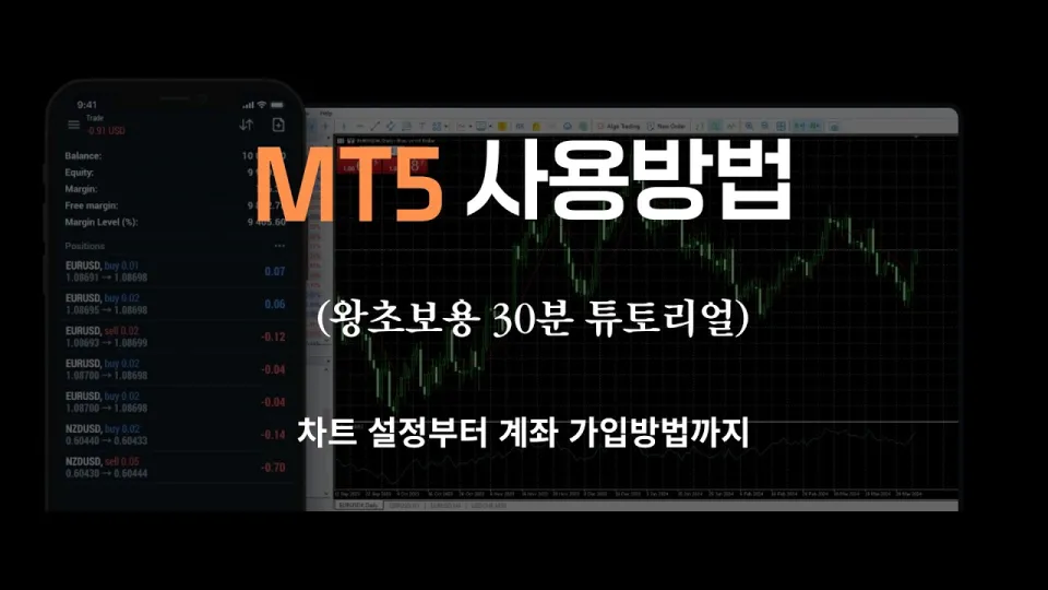 메타5 사용법 초보자도 쉽게 따라하는 거래와 주문 설정 가이드